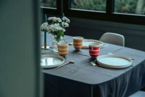 mug porcelaine contemporaine