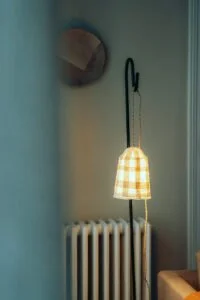 lampe en tissu