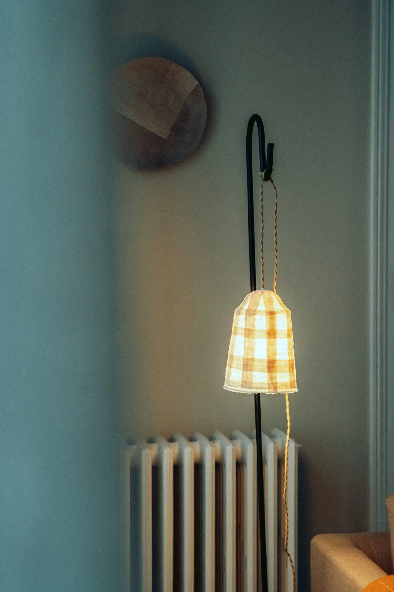 lampe en tissu