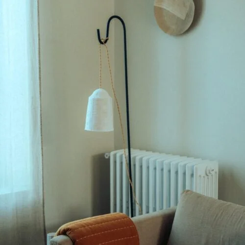 lampe en tissu