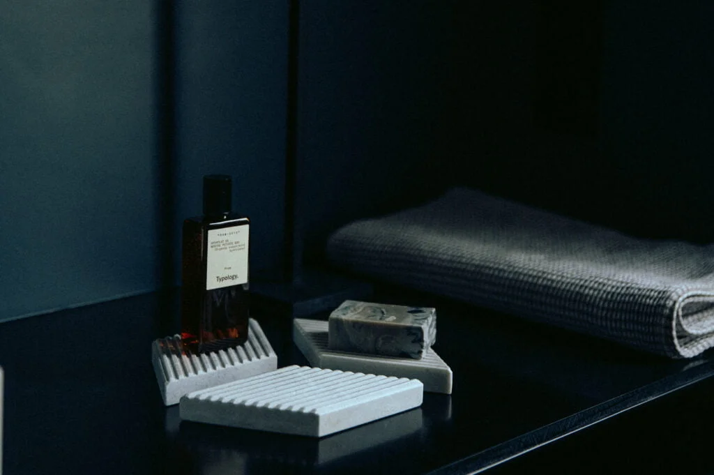 porte savon marbre upcycling