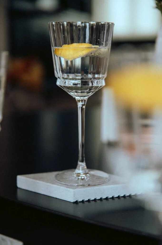 dessous de verre chic