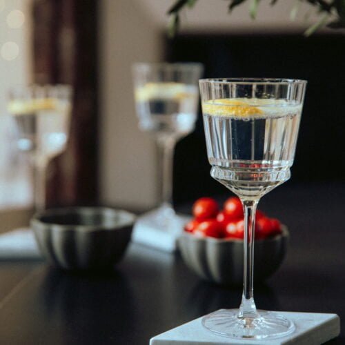 dessous de verre chic