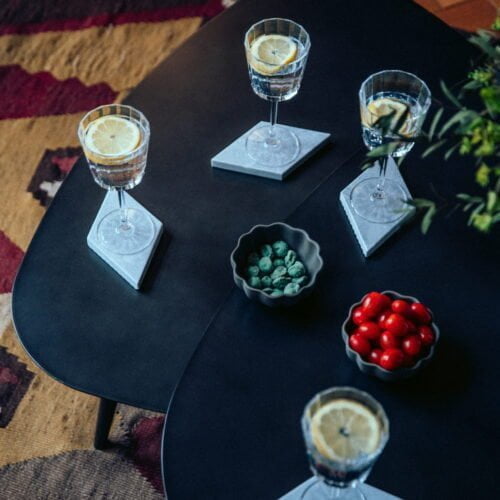 dessous de verre chic