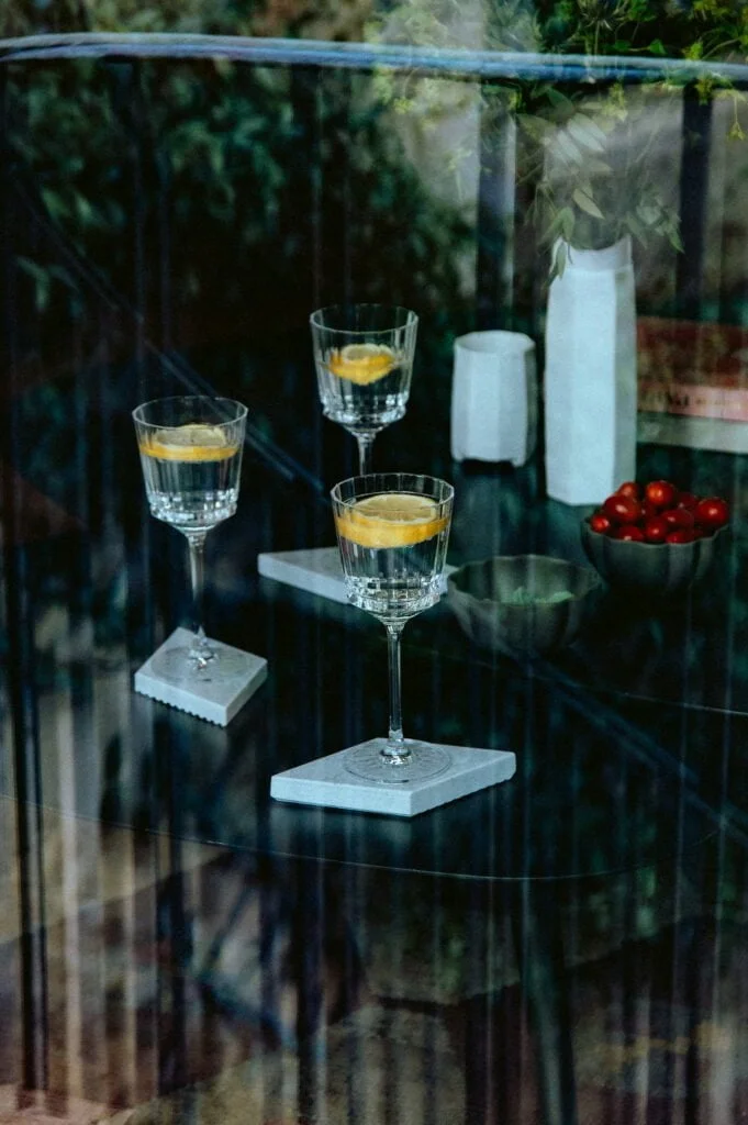 dessous de verre chic