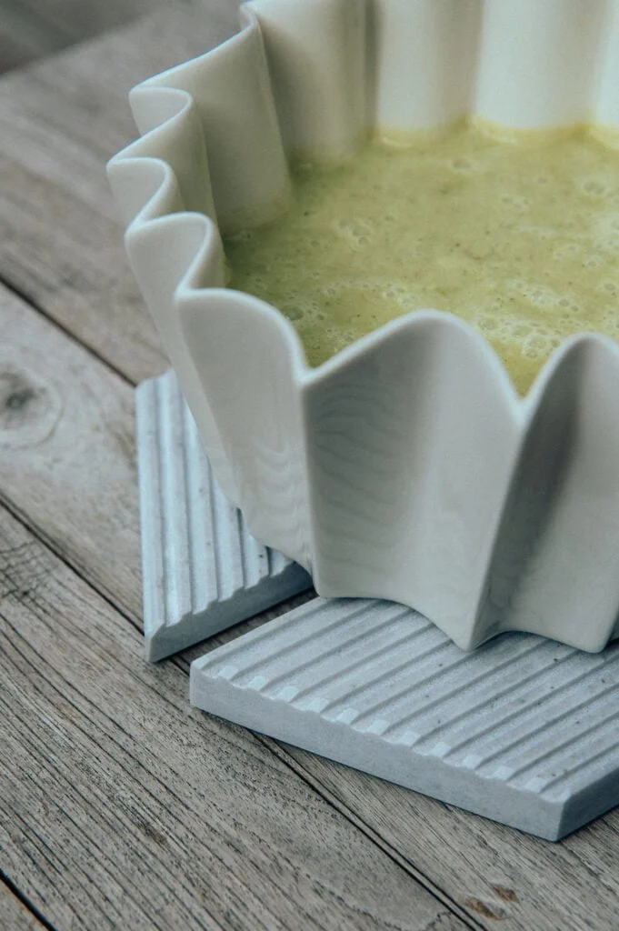 dessous de plat design marbre upcyclé