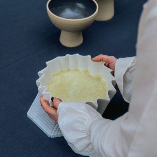 dessous de plat design marbre upcyclé