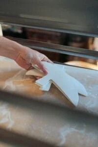 décoration murale originale oiseau porcelaine