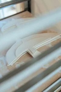 décoration murale originale oiseau porcelaine