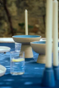 vaisselle grès moderne