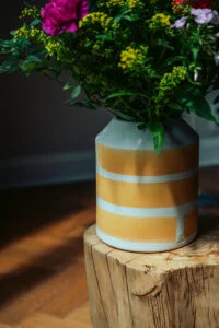 beau vase fait main en France