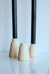 bougeoir design coloré