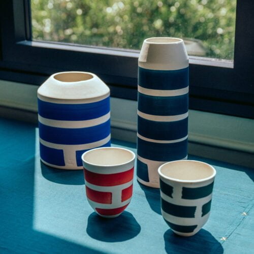 beau vase mug fait main en France