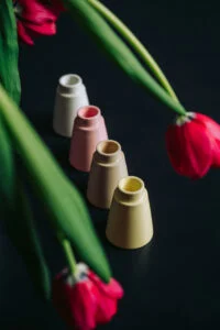 bougeoir design coloré