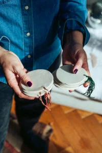 petite décoration en porcelaine