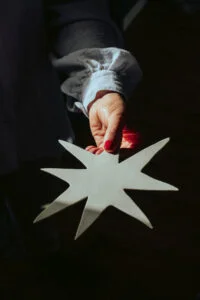 décoration murale originale étoile