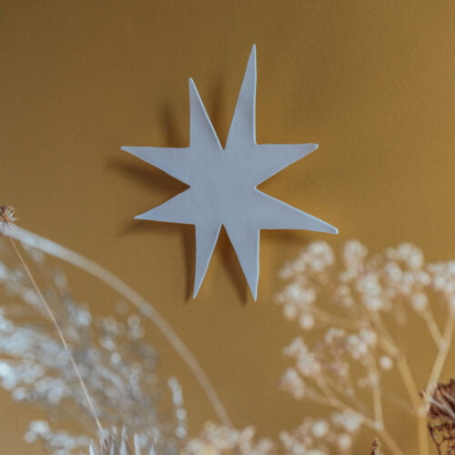 décoration murale originale étoile