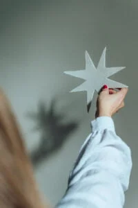 décoration murale originale étoile