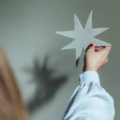 décoration murale originale étoile