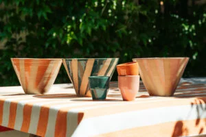 vaisselle artisanale en grès