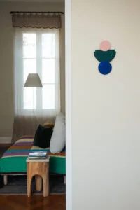 Décoration murale colorée