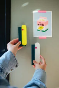 décoration murale colorée